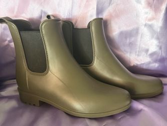 NEW-Capelli Chelsea Olive Green Rain Waterproof Boots Size 5 Women’s NEW