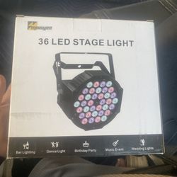 (4) Pack Of  36 RGB LED DJ Stage Uplight