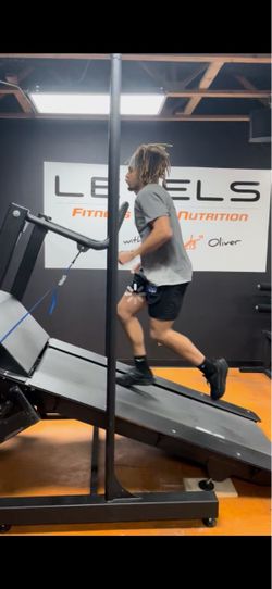 Tuff tread high speed treadmill