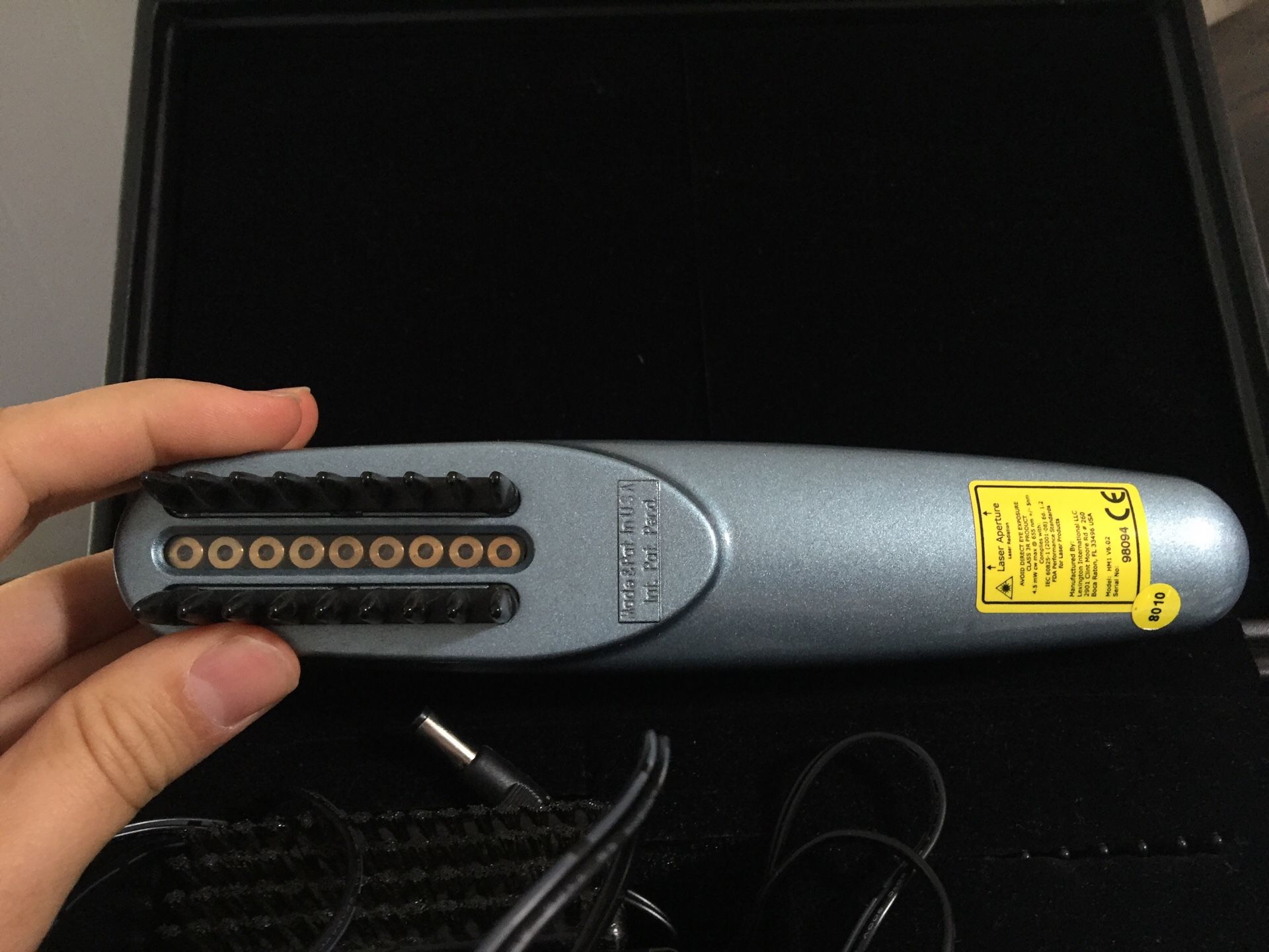 Hairmax laserComb Hair loss tool