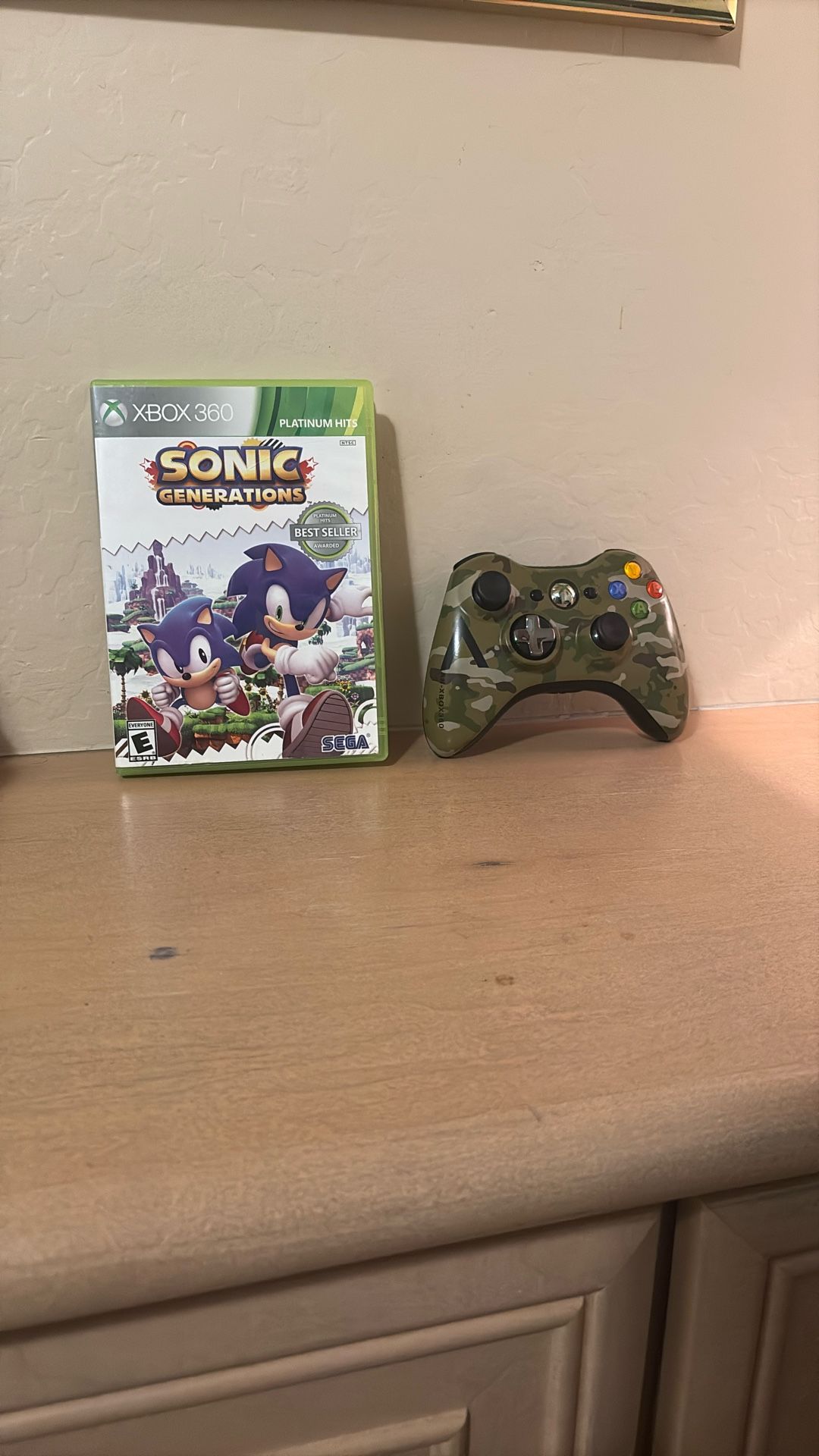 Selling This Controller And Sonic Game