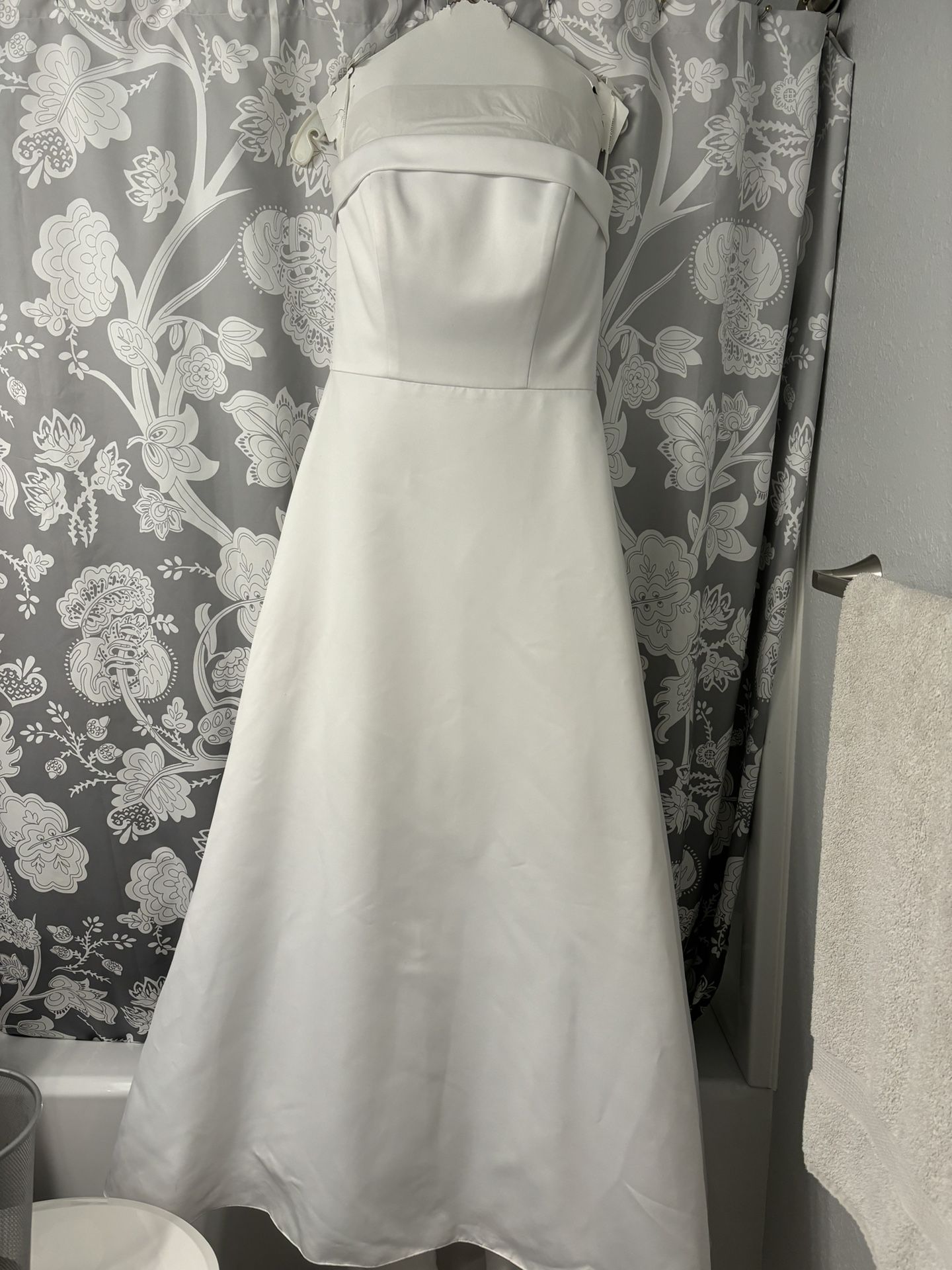 Satin Wedding Dress