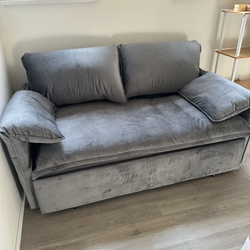 Pull Out Couch Bed Velvet