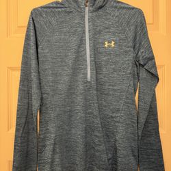 Under Armour Heather Blue Quarter-Zip