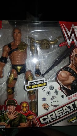 The rock action figure for 12$ pick up today