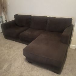 Dark Grey Sectional Couch 