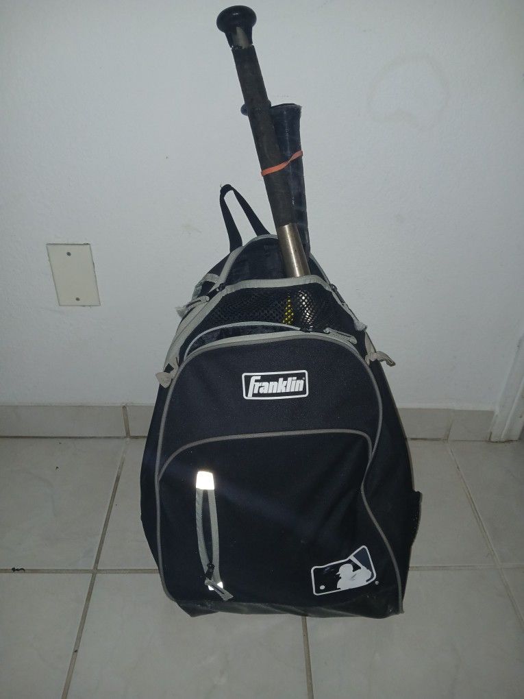 Baseball Bat's, Baseball Glove, Back Pack, Score Keeper