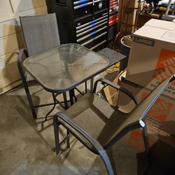 Bistro Patio Furniture Table And Chairs Set