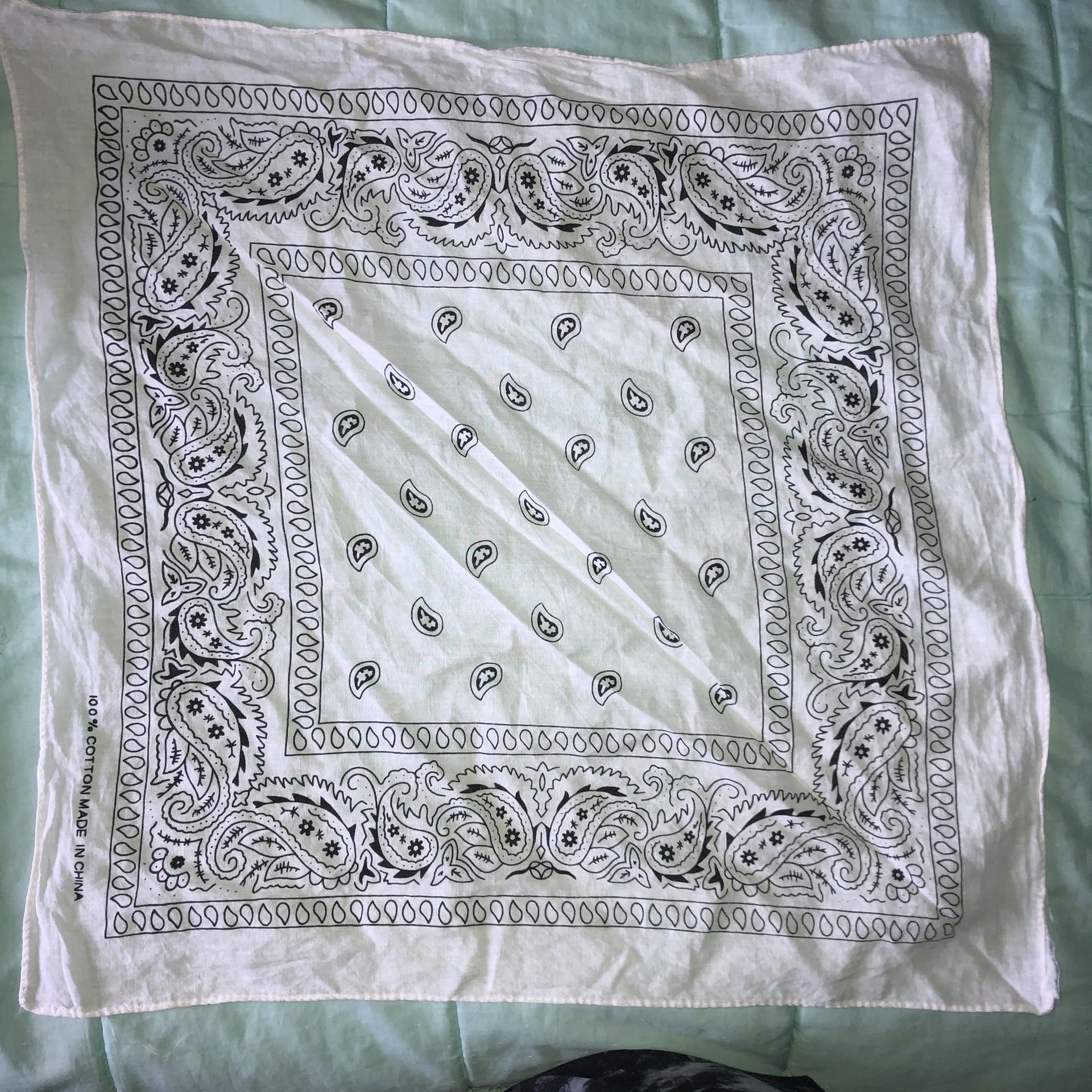 White bandanna