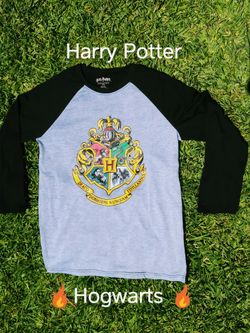 Harry potter "Hogwarts" crest longsleeve tee