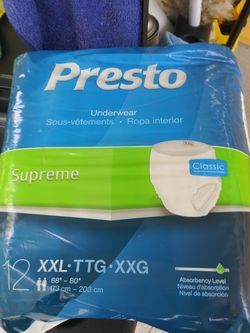 Pañales calzones XXG