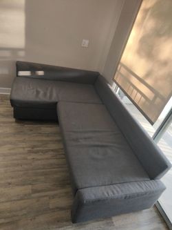 L shaped sofa with storage