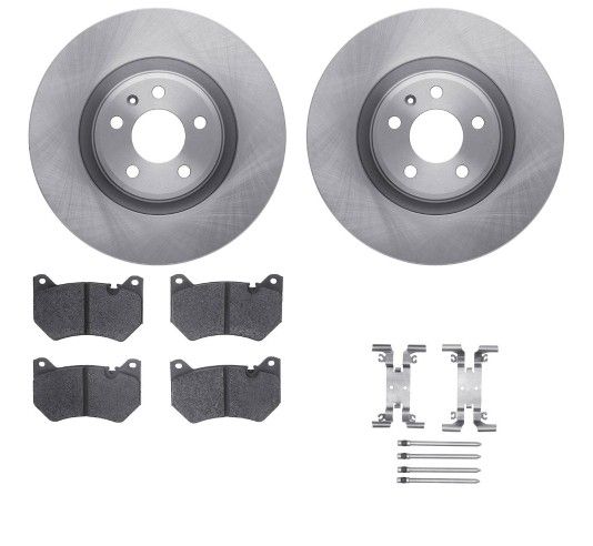 Rotor & Brake Pad Kit Fits Audi Q5 2018-2023