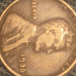 leaf pennies 1936