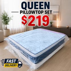 🇺🇸🇺🇸NEW PILLOWTOP SET $219