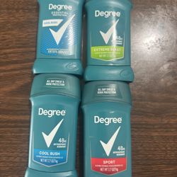 degree deodorant *4 