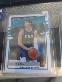 LaMelo Ball Donruss Rated Rookie Card Charlotte Hornets