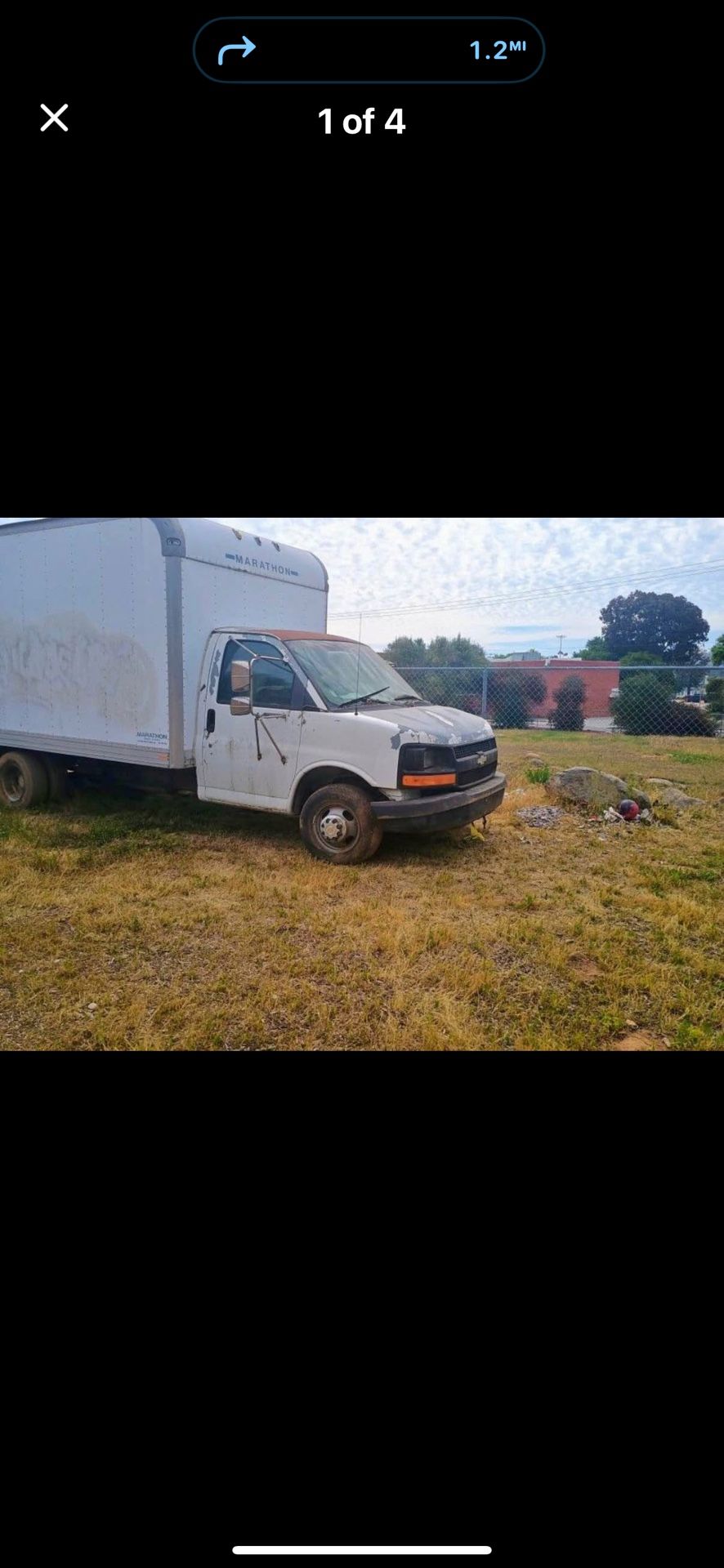 Parts Truck box and everything is for Sally parts. Chevy Express van.