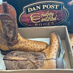 Dan Post Ostrich Boots