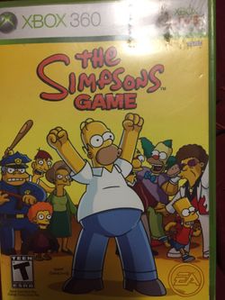 Simpsons Game, The Xbox 360 Game For Sale