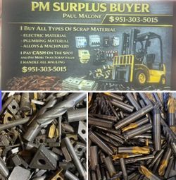 Carbide also copper and brass cash to day$$