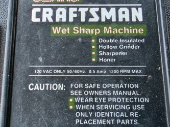 Craftsman knife sharpener