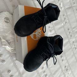 Timberland Black Boots For Boy
