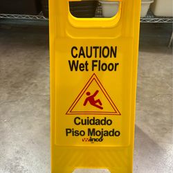 Wet Floor Sign
