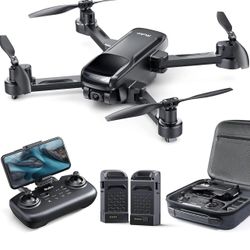 Ruko U11S Drones with Camera for Adults 4k, Compliance with FAA Remote ID, 40 Mins Flight Time, Foldable FPV GPS Drones for Beginners with Live Video,