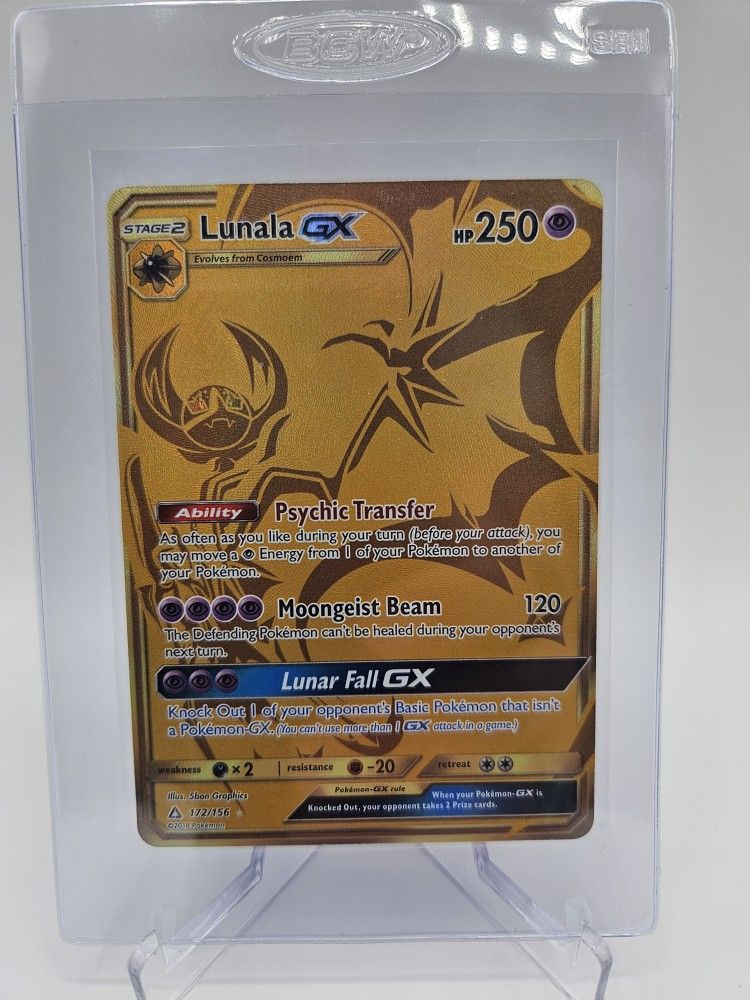 Lunala GX (Secret Rare) 172/156 - SM -Ultra Prism (SM05)