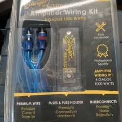 Sub,amp,and connectors