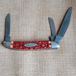 Vintage Sharp Model 380 Stainless Steel 3 Blade Pocket Knife Cutlery Made in Japan. See our other great vintage fishing lures art antiques jewelry Spo