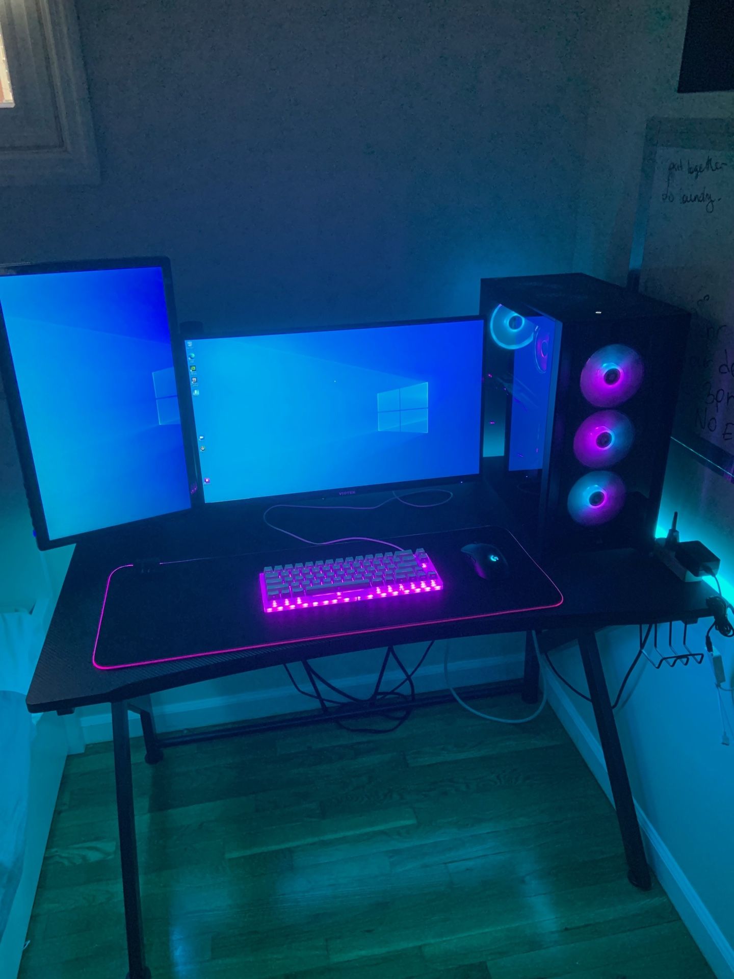 Used Gaming PC (Including 2 monitors) NEED GONE