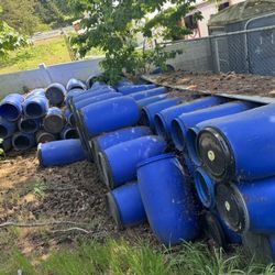 Plastic Barrels 35 Gallon