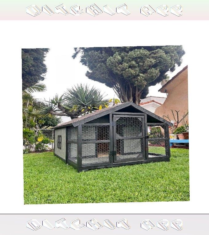 south education Water-Resistant Dog Houses in Every Size - Coverage in All Weather