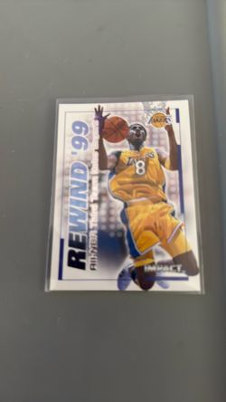 1999 SKYBOX IMPACT REWIND '99 28 KOBE BRYANT