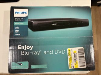 Philips Blu-ray & DVD Player BDP1502/F7 – Brand New, Factory Sealed