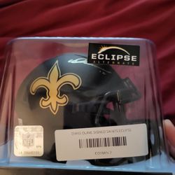 Chris Olave New Orleans Saints Mini Helmet