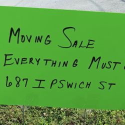 Yard And Furniture Sale