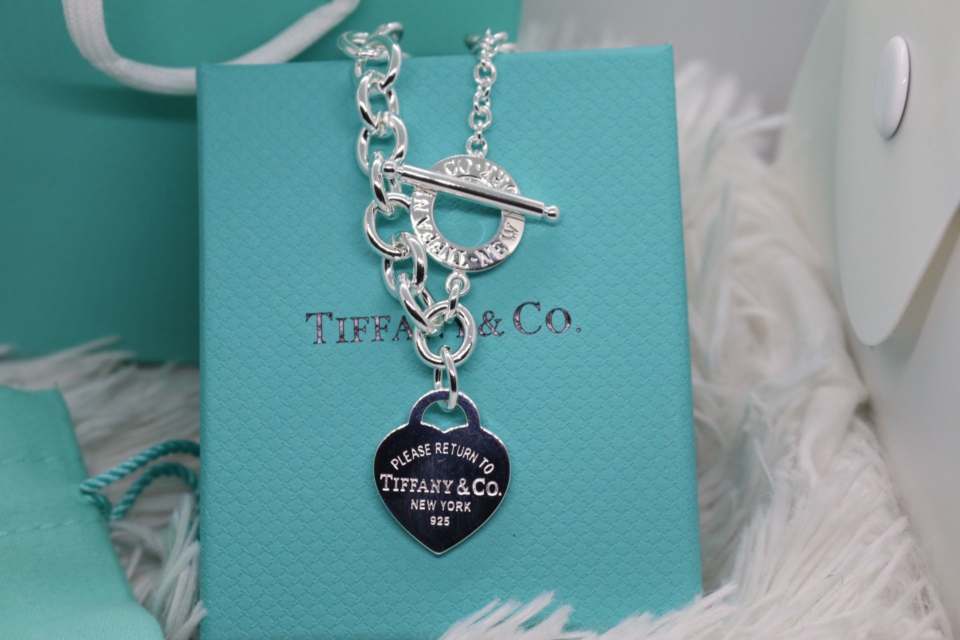 Tiffany Heart Chain Necklace