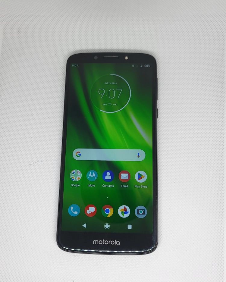 Verizon Motorola Moto G6 Play Blue Xt1922-6 Smartphone Android 