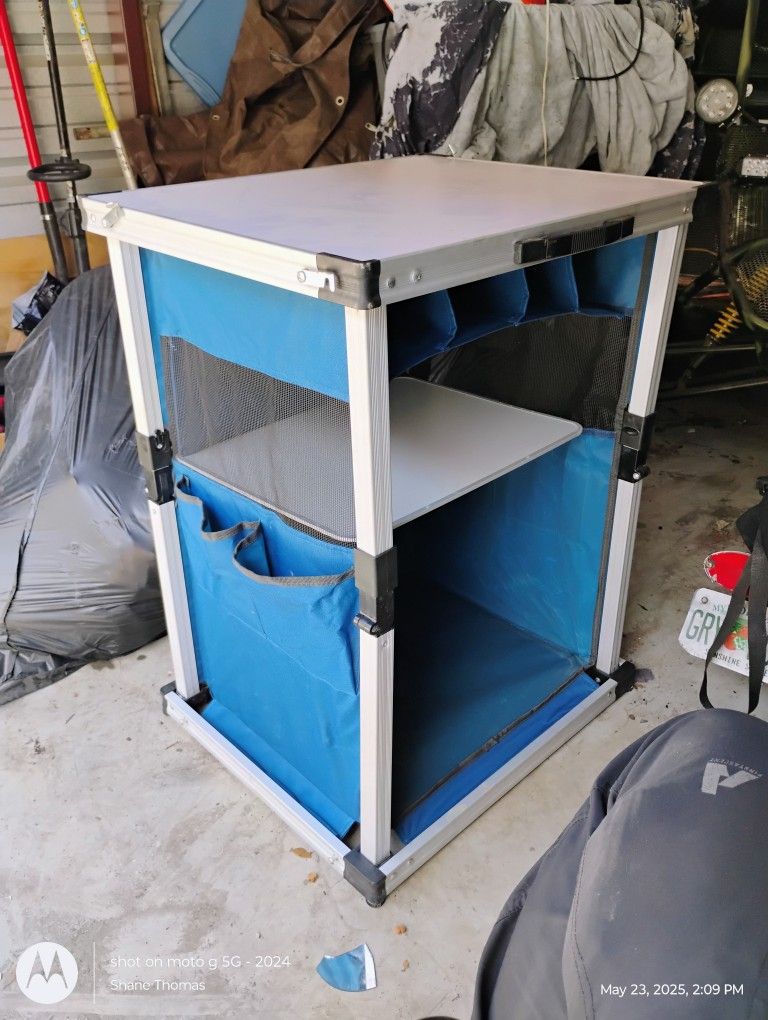 Outdoor Portable Pantry Table ...