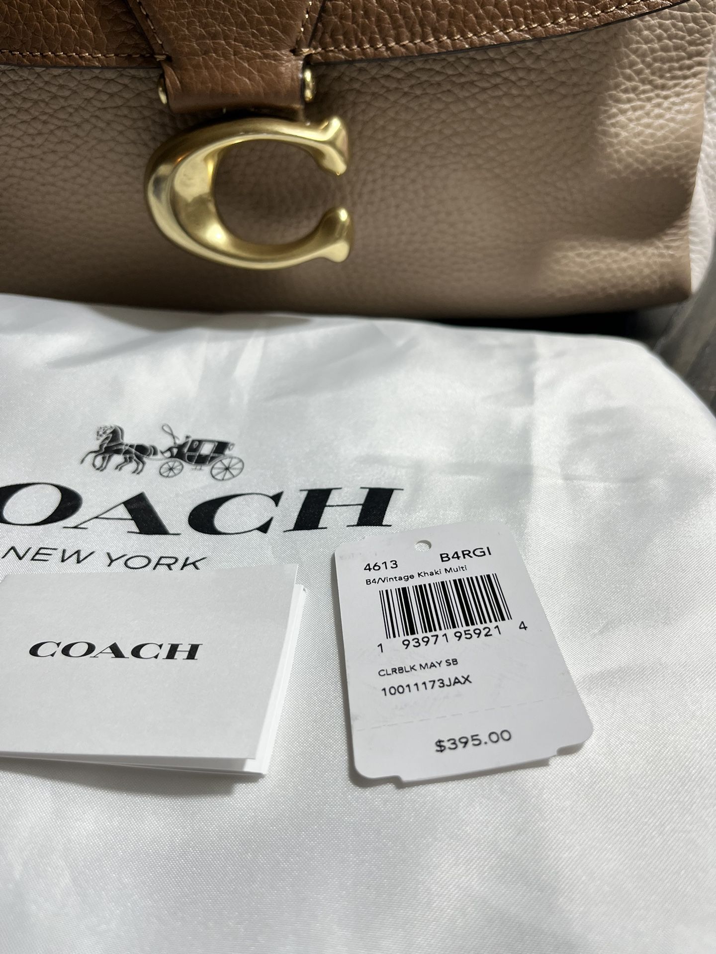 Authentic Coach 4613 May shoulder Bag for Sale in North Reading