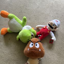Mario Plushies