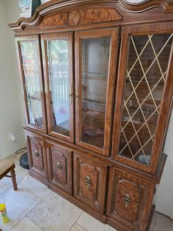 Fine china cabinet