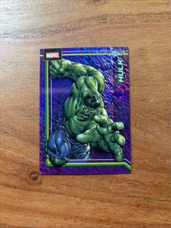 2026 Topps Chrome Marvel Hulk Purple Shimmer Refractor /75 🔥