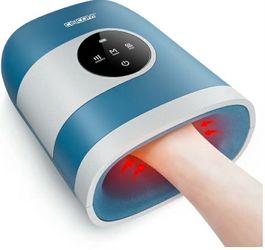 Hand Massager with Heat & Compression – Cordless & Rechargeable
