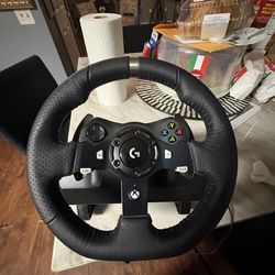 G920 Steering Wheel and Pedals