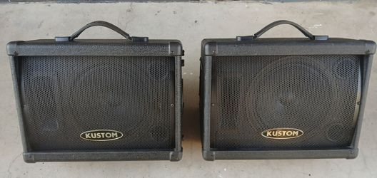 Kustom KSC-10M Stage Floor Monitors-10" Two Way