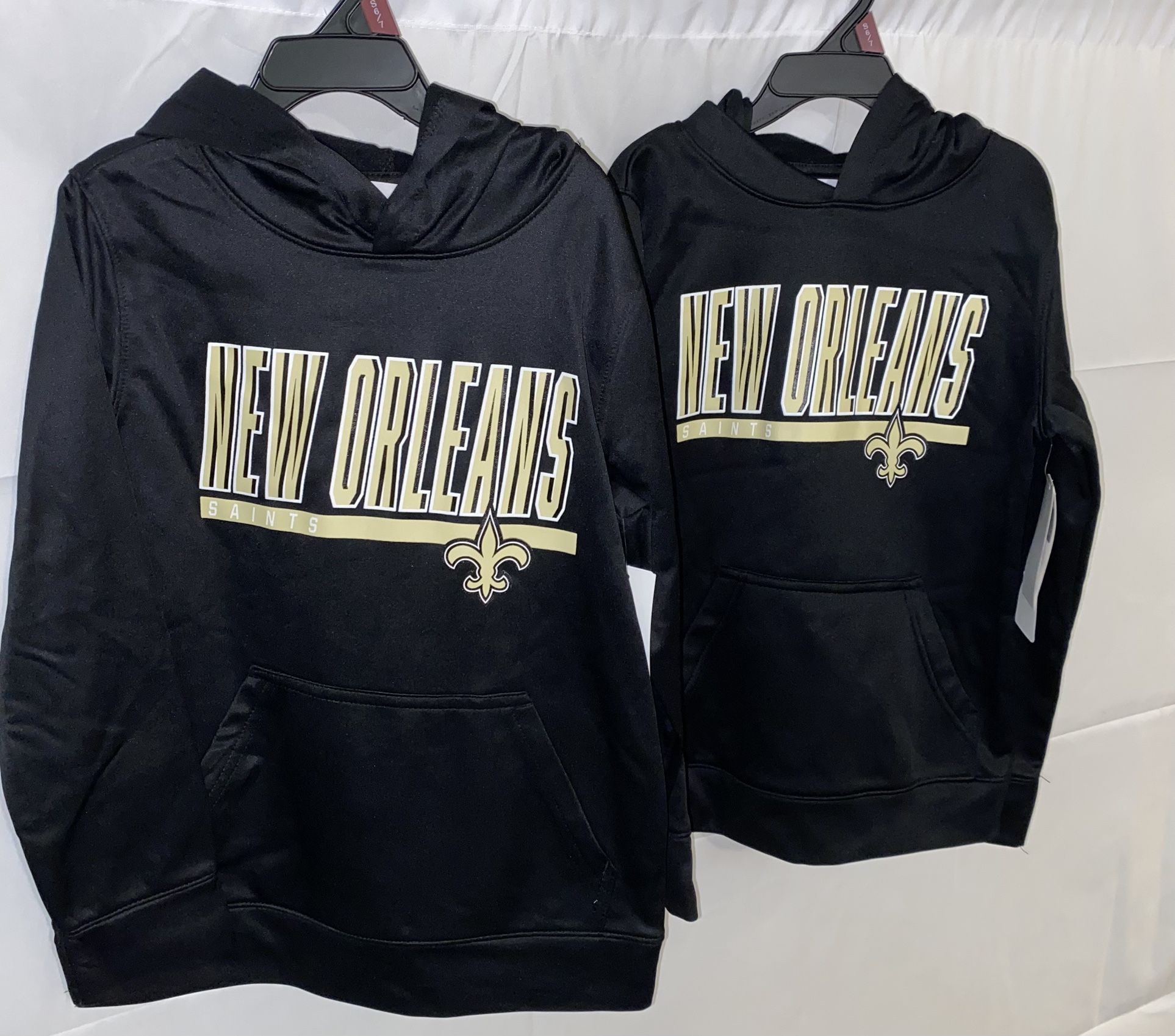 New Orlean’s Saints 100% Polyester Hoodie Small 2pk